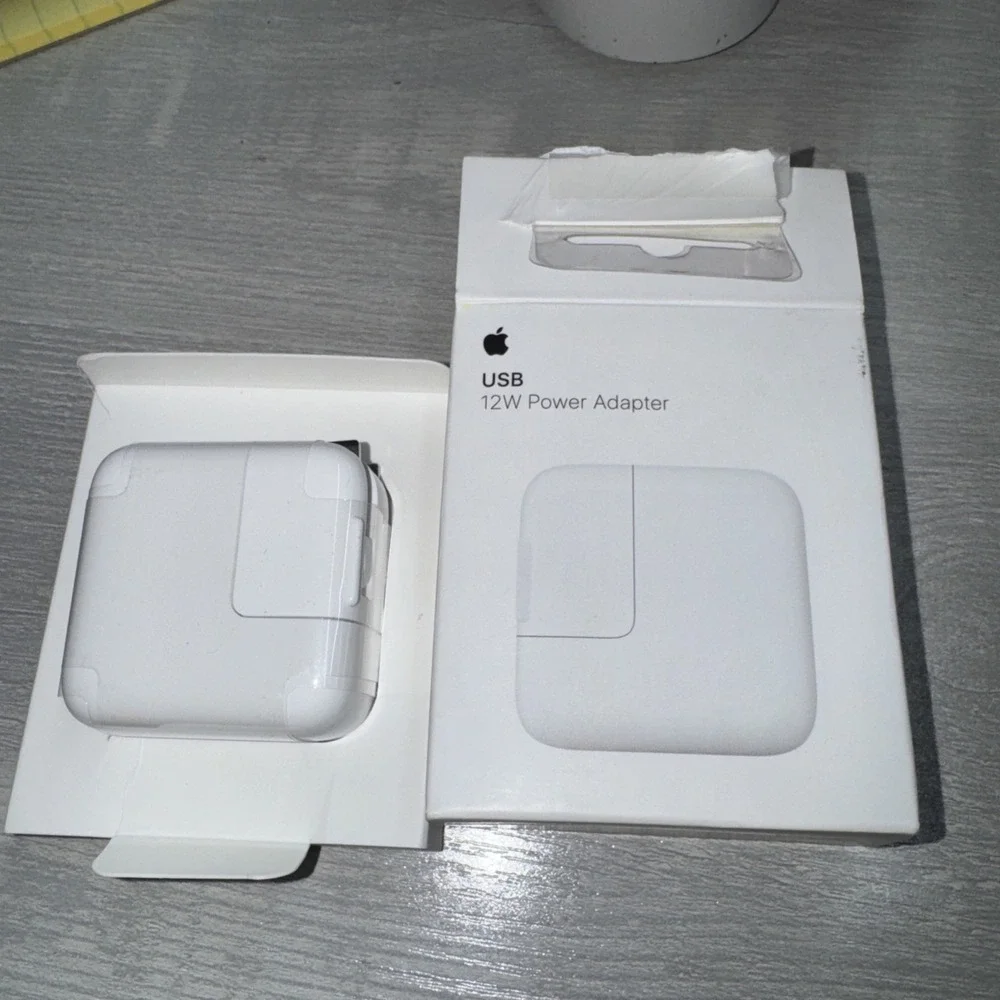 Genuine OEM Apple 12W USB Wall Charger Power Adapter for iPad iPhone A2167 USB-A